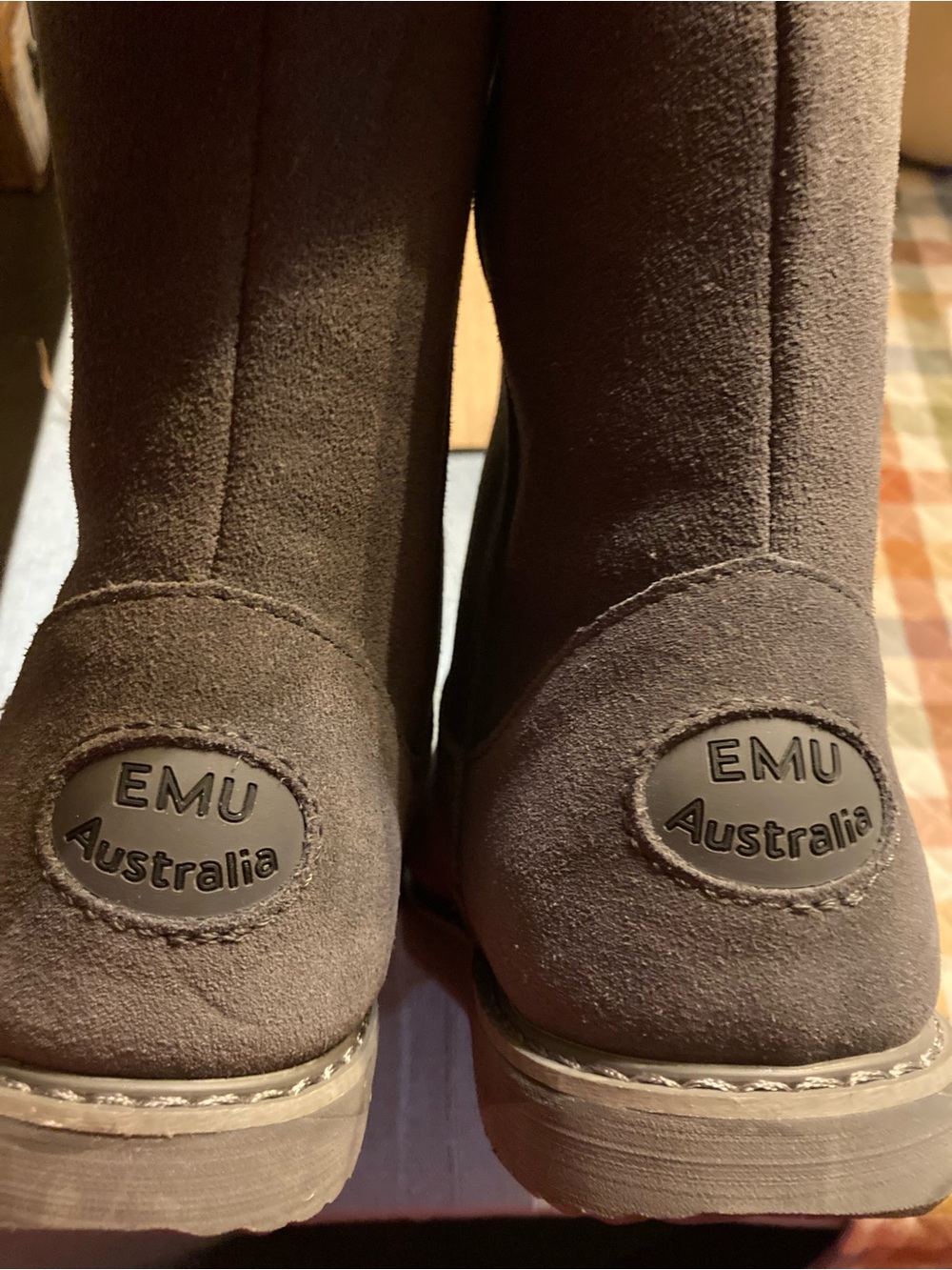 EMU Australia waterproof dark grey boots